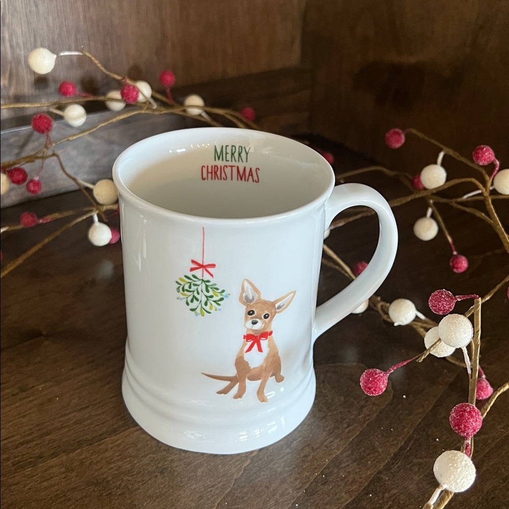 Fringe Studio Chihuahua Christmas Mug